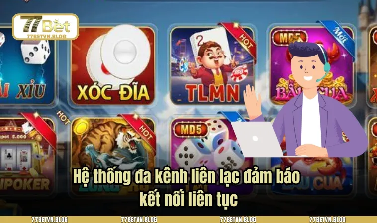 Hệ thống đa kênh liên lạc đảm báo kết nối liên tục